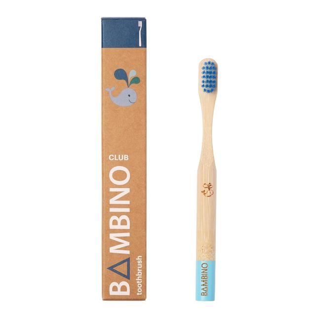 Bamboo Club Bambino Blue Kids Toothbrush - McGrocer