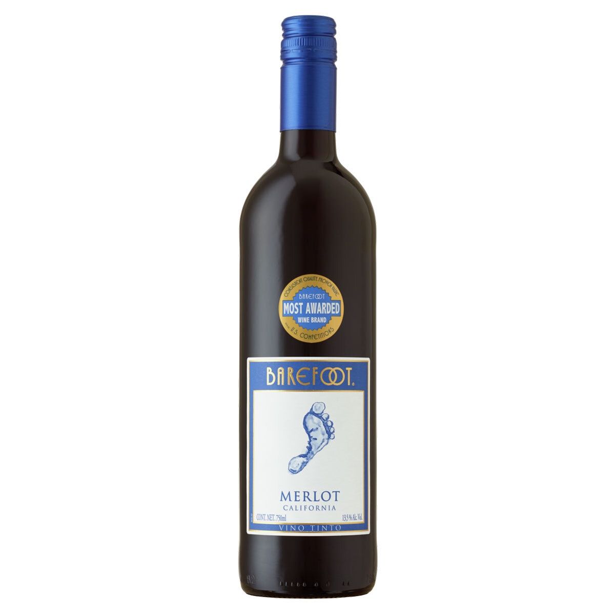 Barefoot Merlot, 75cl - McGrocer