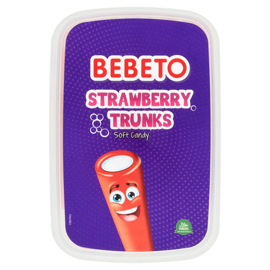 Bebeto Strawberry Trunks Soft Candy - McGrocer