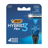 BIC Hybrid 3 Razor Blades   4 per pack - McGrocer
