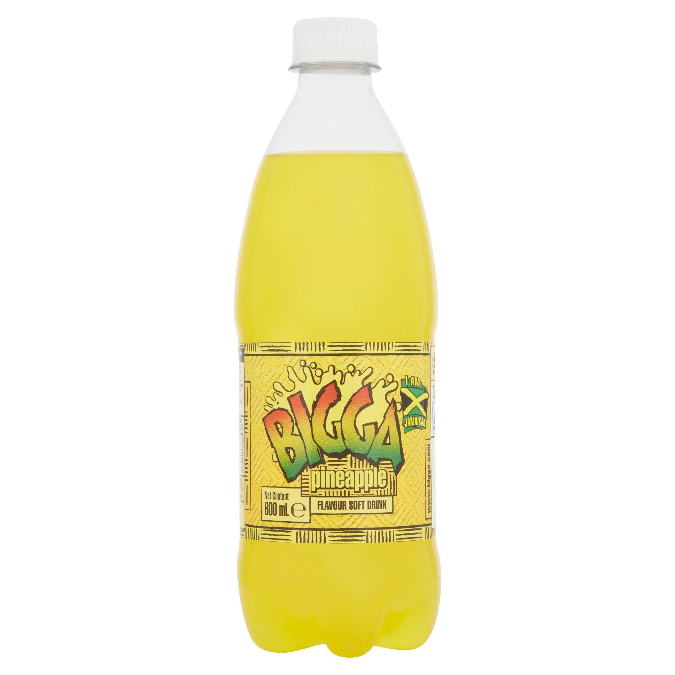 Bigga Pineapple Flavour Soft Drink 600ml - McGrocer
