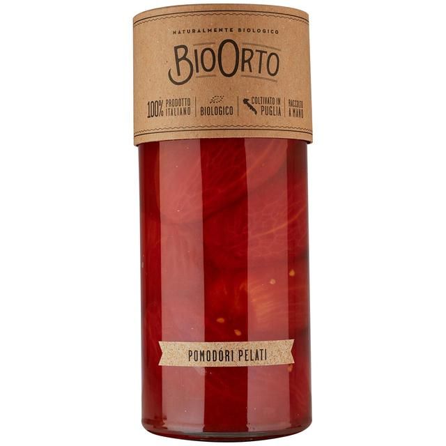 Bio Orto Organic Peeled Tomatoes   580g - McGrocer