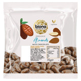 Biona Organic Almonds Milk Chocolate   70g - McGrocer
