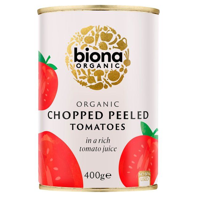 Biona Organic Chopped Peeled Tomatoes   400g - McGrocer