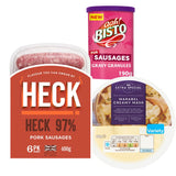 Bisto & Heck Sausage with Extra Special Mash Bundle (Serves 2) - McGrocer