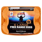Black Farmer Large Golden Yolk Free Range Eggs   6 per pack - McGrocer