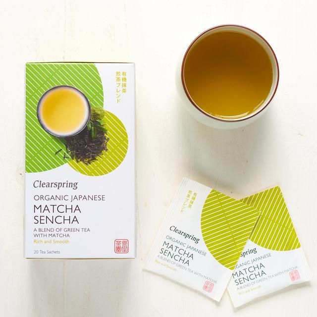 Clearspring Organic Matcha Green Tea Bags   20 per pack