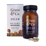 Grass &amp;amp; Co. DREAM Reishi Mushrooms with Magnesium + Sage, 60 Vegan Capsules