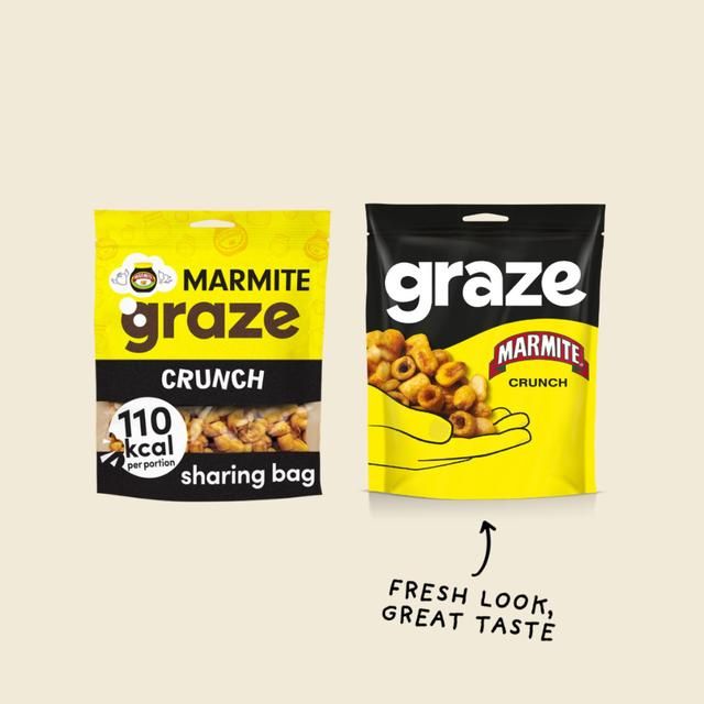 Graze Marmite Mixed Vegan Sharing Snacks   100g