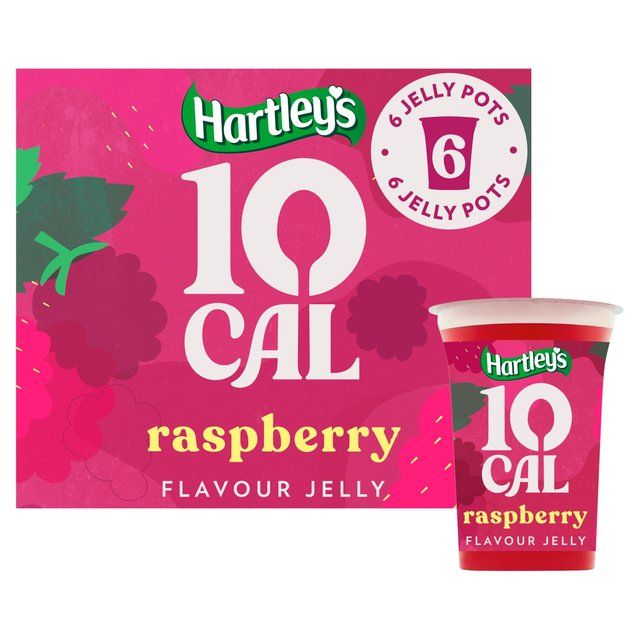 Hartley's 10cal Raspberry Jelly Multipack   6 x 175g