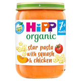 HiPP Organic Star Pasta with Squash &amp;amp; Chicken Baby Food Jar 7+ Months 190g