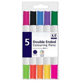 Anker Double Ended Colouring Pens (Pack of 5)