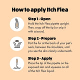 Itch Flea Cat Spot-On Flea &amp;amp; Tick treatment (1kg+)