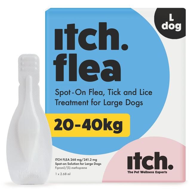 Itch Flea Large Dog Spot-On Flea &amp;amp; Tick treatment (20-40kg)