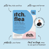 Itch Flea Large Dog Spot-On Flea &amp;amp; Tick treatment (20-40kg)