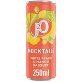 J2O White Peach &amp;amp; Mango Daiquiri Mocktail   250ml