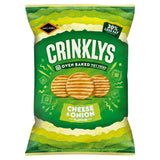 Jacob's Crinklys Cheese &amp;amp; Onion Snacks Share Bag 150g