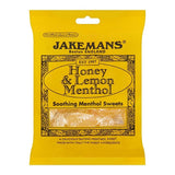 Jakemans Honey &amp;amp; Lemon Soothing Menthol Sweets 73g Bag