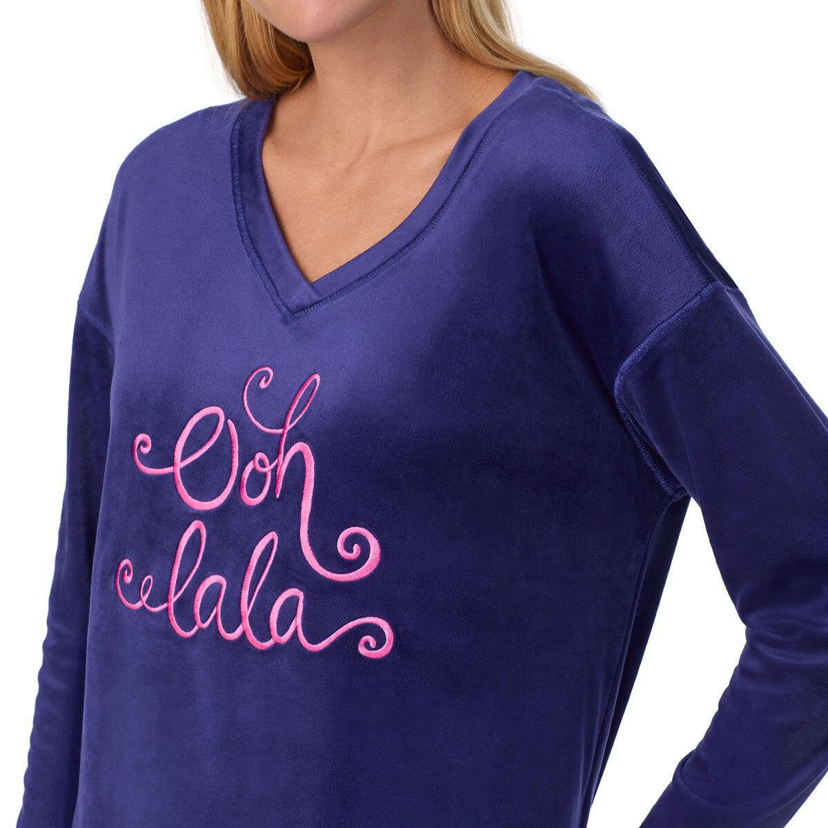 Jane &amp;amp; Bleecker Women's Silky Plush Pyjama Set