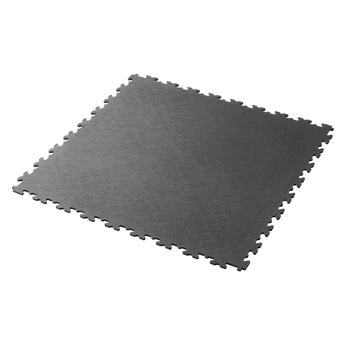 Klikflor X500 5mm Garage Floor Tiles 4 Pack (497 x 497 x 5mm) 0.98m&amp;sup2; per pack in Black or Graphite
