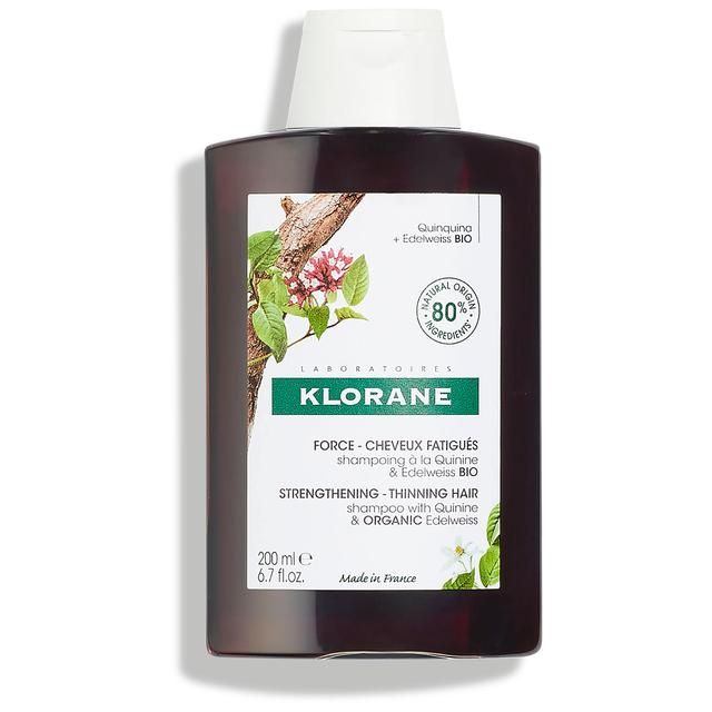 Klorane Shampoo with Quinine and Organic Edelweiss for Thinning Hair   200ml