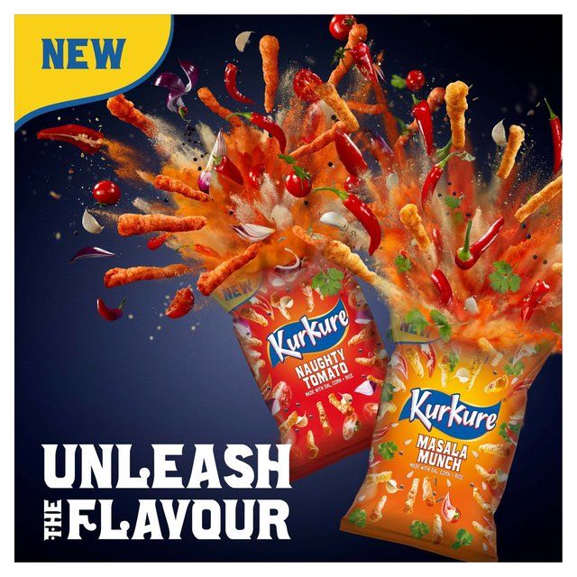 Kurkure Masala Munch Sharing Snacks Crisps   100g