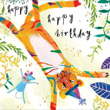 Lion &amp;amp; Mouse Birthday Card