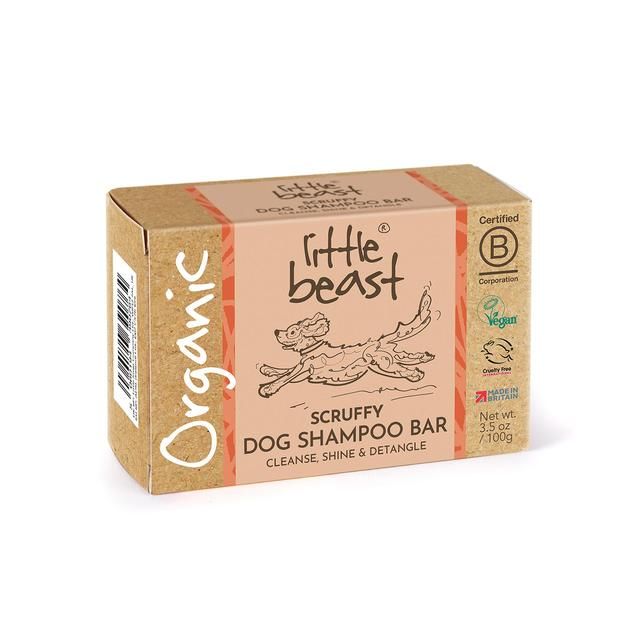 Little Beast Organic Scruffy Dog Shampoo Bar   100g