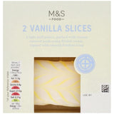 M&amp;amp;S 2 Vanilla Slices   206g