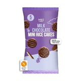 M&amp;amp;S 5 Milk Chocolate Mini Rice Cakes   125g
