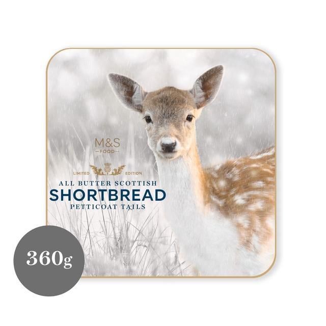 M&amp;amp;S All Butter Scottish Shortbread Petticoat Tails   360g