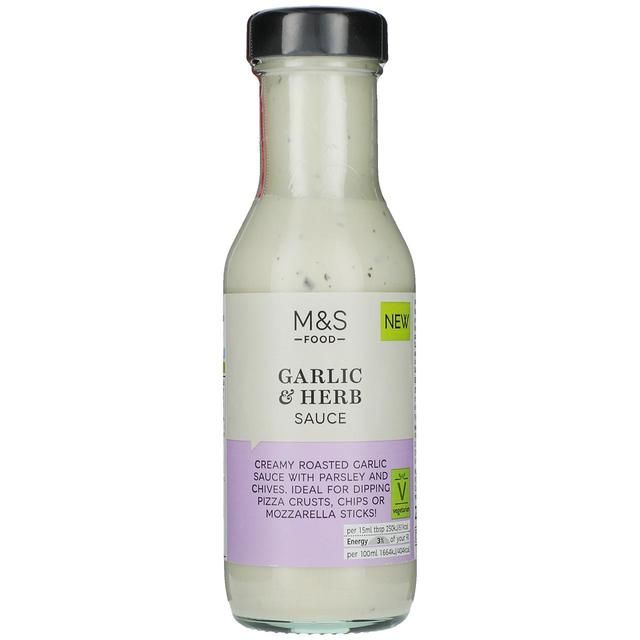 M&amp;amp;S Garlic &amp;amp; Herb Sauce   250ml