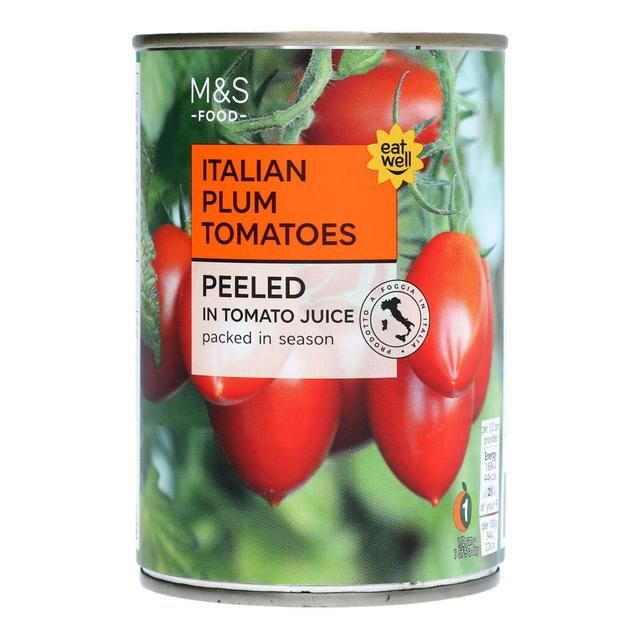 M&amp;amp;S Italian Plum Tomatoes   400g