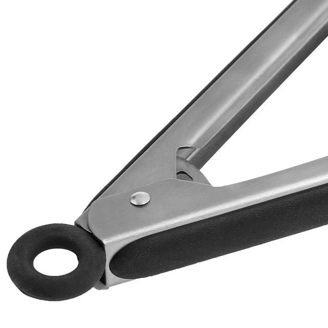 M&amp;amp;S Small Silicone Tongs Black
