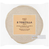 M&amp;amp;S Soft Tortilla Wraps   8 per pack