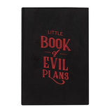 Something Different Little Book Evil Plan Velvet A5 Notebook