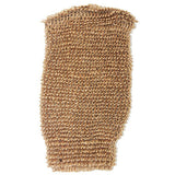 Sisal Jute Glow Mitt - Brown