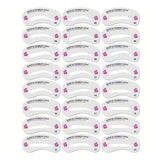 LUVYAH Cosmetics Eyebrow Stencils Template 24pcs