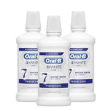 Oral-B 3D White Luxe Perfection Mouthwash Bundle 500ml x3