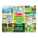 Melissa &amp;amp; Doug Reusable Sticker Pad Habitats 3yrs+
