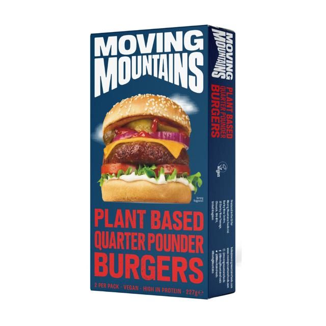 Moving Mountains Plant-Based Burger    2 x 113g