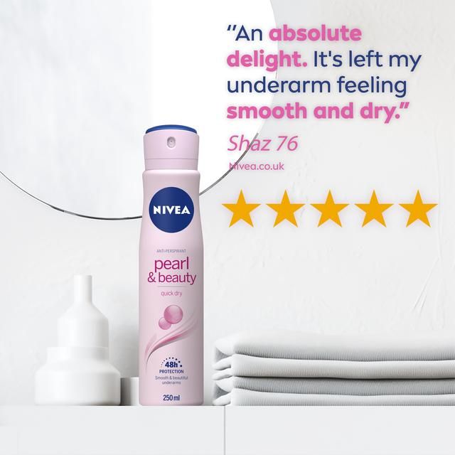 NIVEA Pearl &amp;amp; Beauty Anti-Perspirant Deodorant Spray    250ml