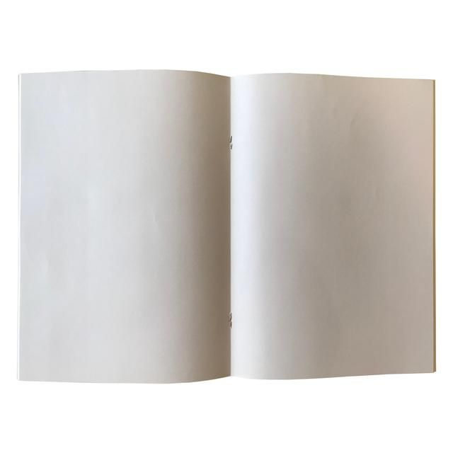 Nu Education A4 Sketchbook Black - Plain Pages