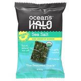 Ocean's Halo Sea Salt Seaweed Snack   4g