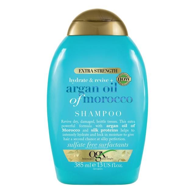 OGX Hydrate &amp;amp; Revive+ Argan Oil of Morocco Extra Strength Shampoo   385ml