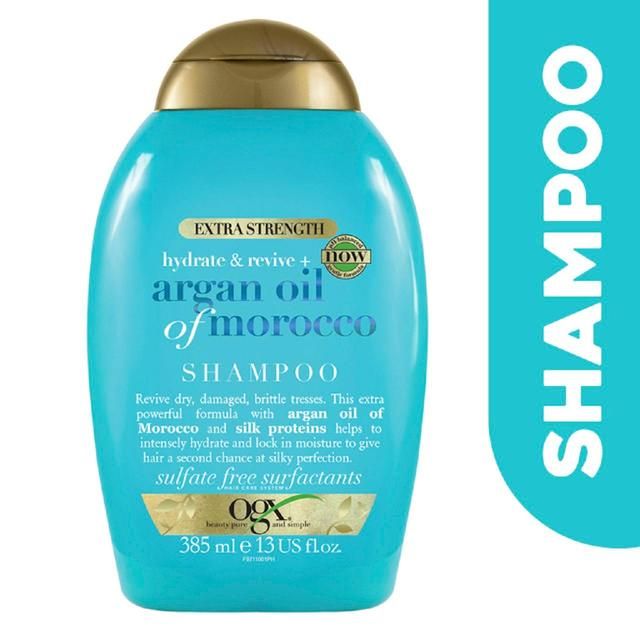 OGX Hydrate &amp;amp; Revive+ Argan Oil of Morocco Extra Strength Shampoo   385ml