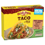 Old El Paso Mexican Sweet Paprika &amp;amp; Garlic Taco Kit with Shells   308g