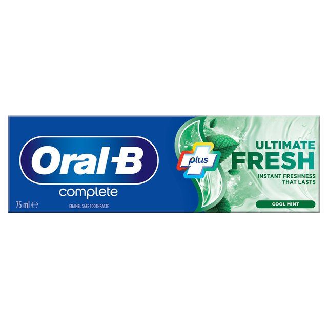 Oral-B Complete Plus Ultimate Fresh Cool Mint Toothpaste   75ml