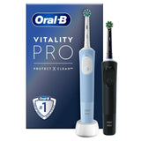 Oral-B Vitality PRO Black &amp;amp; Blue (Duo Pack)   2 per pack