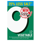 Oxo 12 Reduced Salt Vegetable Stock Cubes   71g